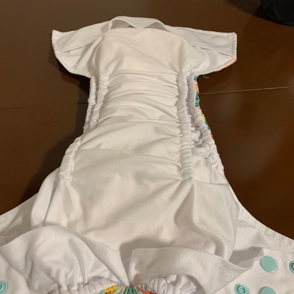 Bundle of Three Pocket Diapers with Matching Wet Bag - Picture 9 of 12